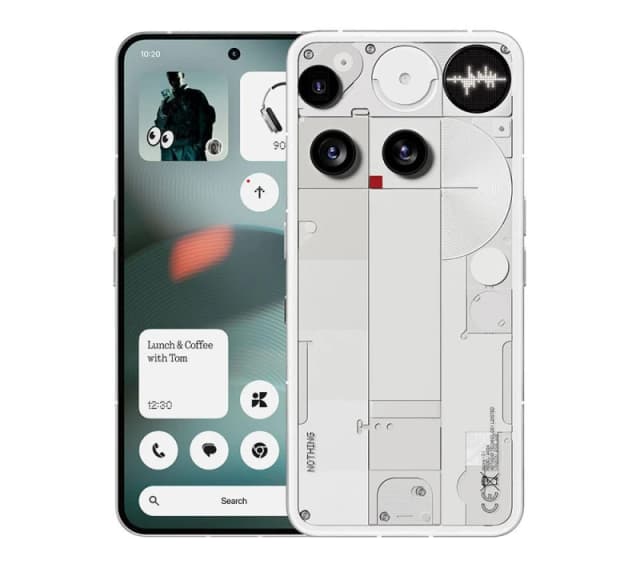 Nothing Nothing Phone (3) 16.9cm (6.67") Dual SIM Android 15 5G 12 GB 256GB 5150 mAh White A10000023