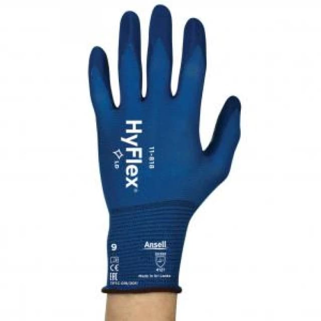 Ansell Hyflex 11 - 818 Glove Blue 2XL (Pair)