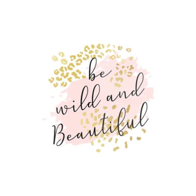 Warren Reed Designer Be Wild And Beautiful Glass Chopping Board