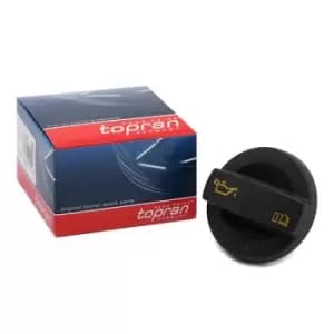 TOPRAN Cap, oil filler 116 851 VW,AUDI,SKODA,POLO (9N_),TOURAN (1T1, 1T2),Passat Variant (3C5),GOLF VI (5K1),Golf VII Schragheck (5G1, BQ1, BE1, BE2)