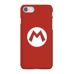 Nintendo Super Mario Mario Logo Phone Case - iPhone 8 - Snap Case - Gloss
