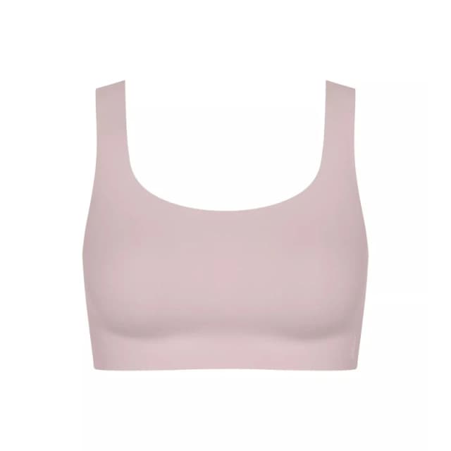 Sloggi Womens ZERO Feel 2.0 Crop Top in Purple Size: 8 Purple Female 8