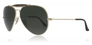 Ray-Ban Outdoorsman 2 Sunglasses Gold / Tortoise 181 62mm