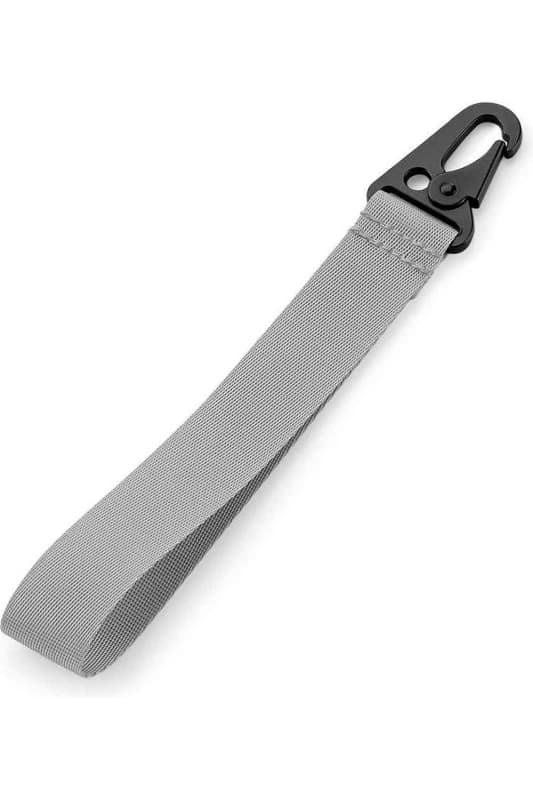 Bagbase Brandable Key Clip in Grey Grey Unisex One Size