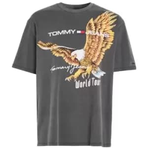 Tommy Jeans Tjm Skt Vintage Eagle Tee - Grey