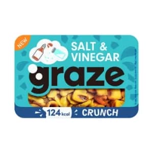 Graze Salt and Vinegar Crunch Punnet (Pack of 9) C003720