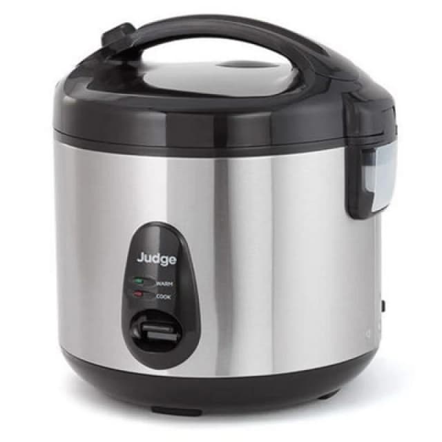 Judge Electricals Stainless Steel Rice Cooker 1.8L