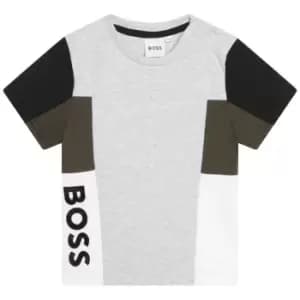 Boss Boss Logo Tee Infants - Grey