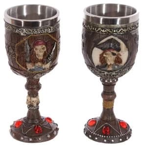 Pirate Design Decorative Goblet (1 Random)