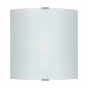EGLO ES/E27 Wall/Ceiling Light With Satin Glass Diffuser - 84026