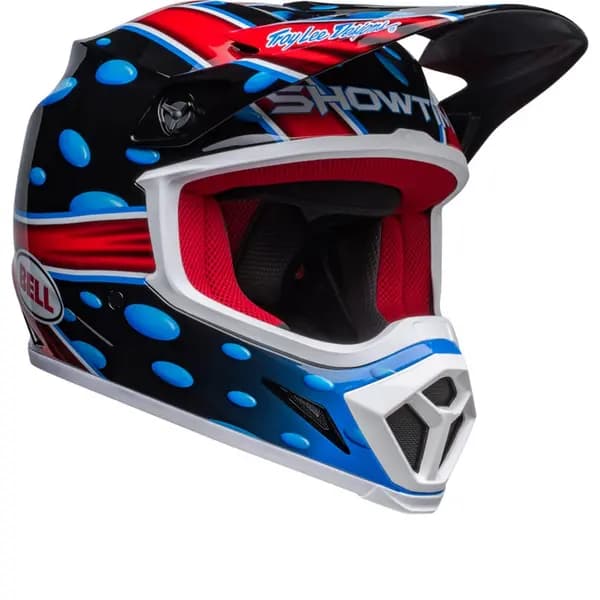 Bell MX-9 MIPS McGrath Showtime 23 Black Red Full Face Helmet Size S