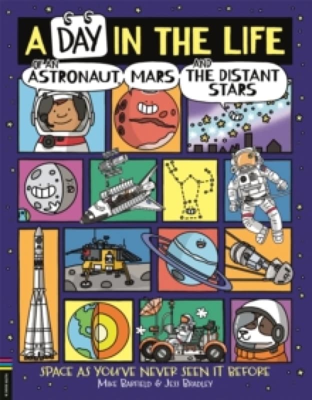 Mike Barfield A Day in the Life of an Astronaut, Mars and the Distant Stars Book Multi unisex