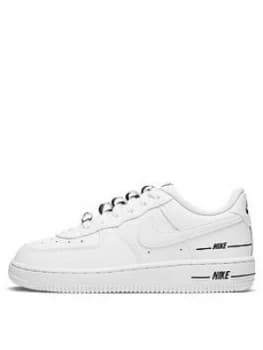 Nike Force 1 Lv8 Kids Trainers - White/Black