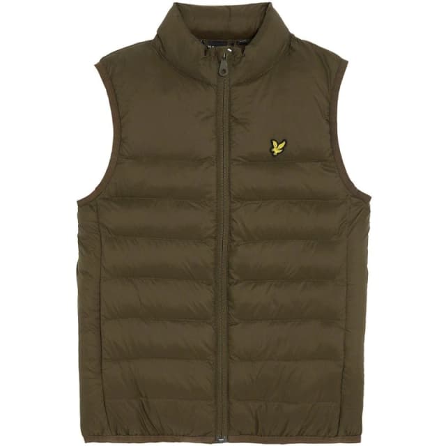 Lyle and Scott Wadded Gilet Juniors - Green Green 3 - 4 Years