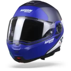 Nolan N100-5 Plus Distinctive 29 Flat Imperator Blue White Red 2XL