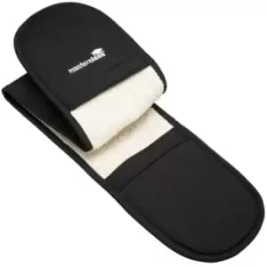 MasterClass Deluxe Professional Black Double Oven Glove