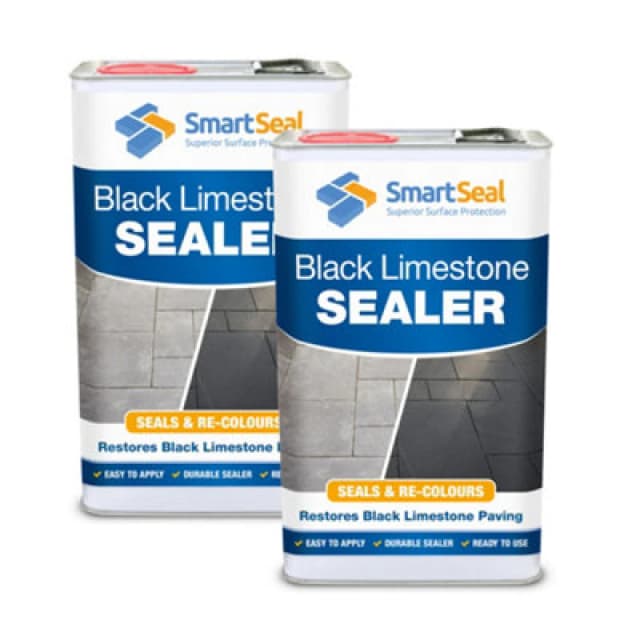 Smartseal Limestone Sealer Black, Limestone & Slate Sealer, 2 X 5L, Black 5.061E+12