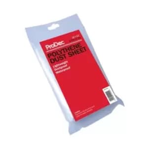 ProDec 12' X 12' Polythene Dust Sheet- you get 20