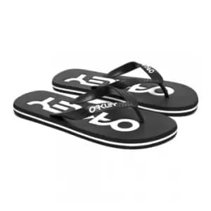 Oakley COLLEGE FLIP FLOP - Blackout - UK8