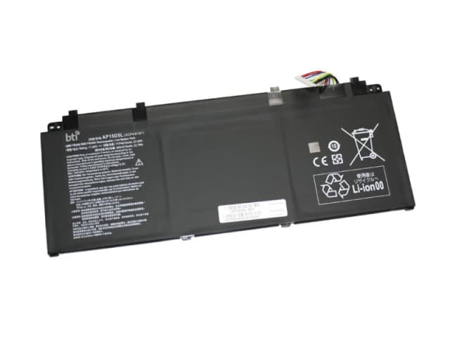BTI BTI 52.7 3 cell KT.00305.008 compatible battery for ACER TRITON PT715-51-71W9 TRITON PT715-51-709K TRITON 700 PT715-51 SWIFT 5 SF515-51T-724L AP15