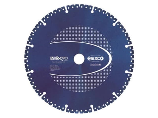 Mexco Vbx9023022 Vbx90 Grade Universal Diamond Blade 230 X 22mm Mexvbx90230