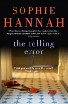 The Telling Error by Sophie Hannah Book