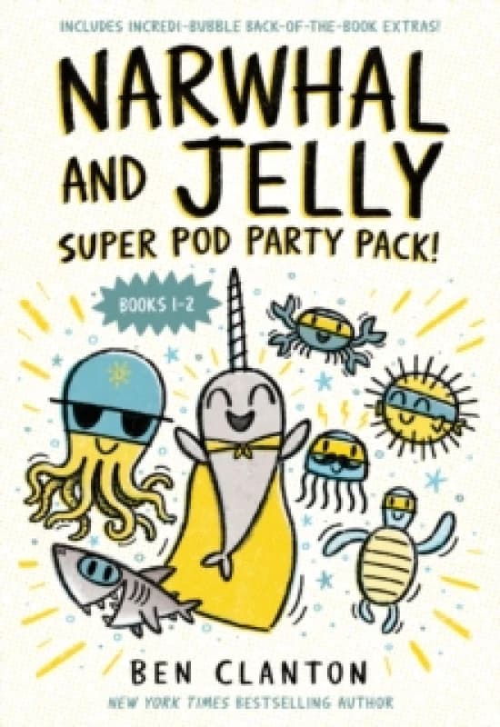 Narwhal and Jelly: Super Pod Party Pack! Paperback / softback
