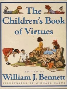 The Childrens Book of Virtues by William J Bennett Hardback