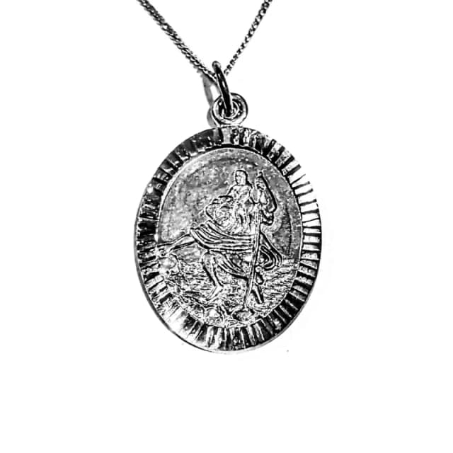 Espree Silver St Christopher Silver unisex One Size