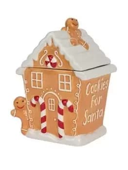 Very Home Gingerbread Ceramic Cookie Jar