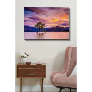 Kanvas Tablo (70 x 100) - 176 Multicolor Decorative Canvas Painting