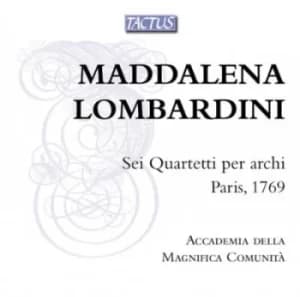 Maddalena Lombardini Sei Quartetti Per Archi by Maddalena Lombardini CD Album