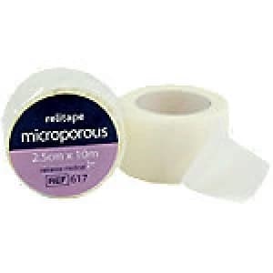 Reliance Medical Microporous Tape 617 2.5cm 12 Pieces