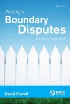 Ansteys Boundary Disputes and How to Resolve Them by John Anstey and David Powell Paperback