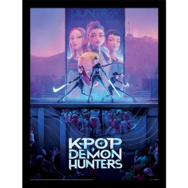 K-pop Demon Hunters (key Art) Collector Print, Multi FP2510431
