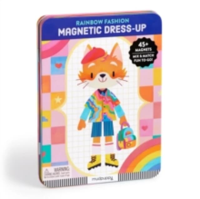Rainbow Fashion Magnetic Dress-Up Toy