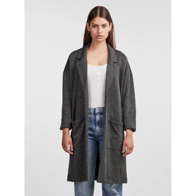 Pieces Pcdorita three quarterCoatigan - Grey Grey 8