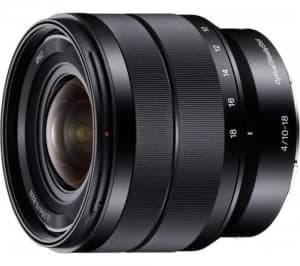 Sony E 10-18mm f/4.0 OSS Wide-angle Zoom Lens