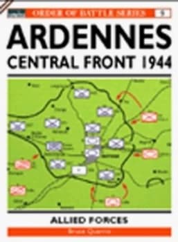 The Ardennes Offensive. Vii Us Corps and Viii Us Corps Central Sector by Bruce Quarrie Paperback