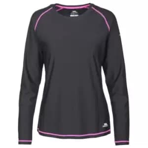 Trespass Womens/Ladies Hasting Long Sleeved Top (XXS) (Black)