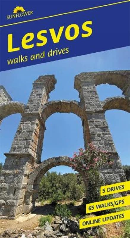 Lesvos Sunflower Walking Guide : 65 long and short walks and 5 car tours Paperback / softback