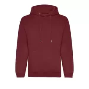 Awdis Mens Organic Hoodie (3XL) (Burgundy)