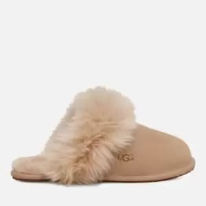 UGG's Scuff Sis Suede and Sheepskin Slippers - UK 4