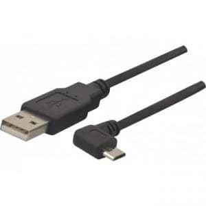 Usb 2.0 A To 5 Pin Micro B Angled 1m