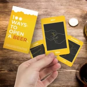 100 Ways To Open A Beer Cards