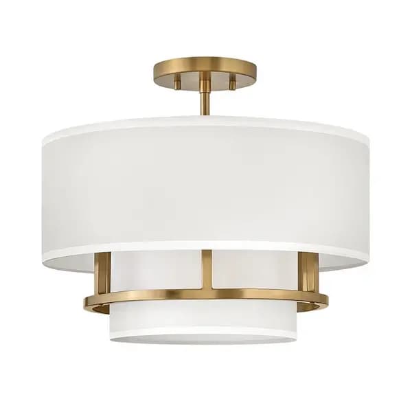 Hinkley Hinkley Graham 3 Light Ceiling Pendant Light - Brass