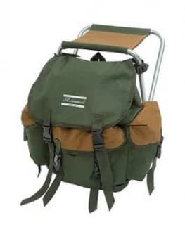 Shakespeare Shakespeare Folding Stool With Back Pack - 100 Kg