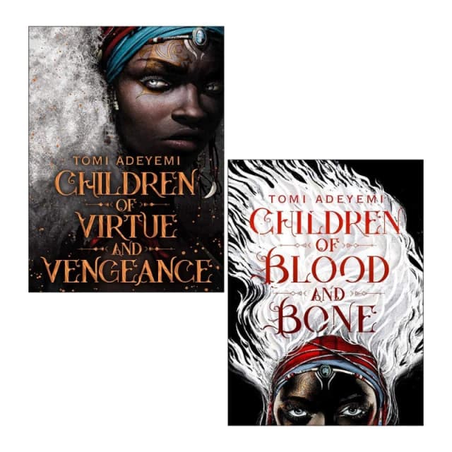 Tomi Adeyemi 2 Books Collection Set (Children of Virtue and Vengeance , Children of Blood and Bone ) Tomi Adeyemi Books