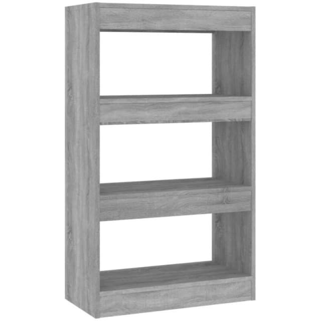 VIDAXL Book Cabinet/Room Divider Grey Sonoma 60x30x103cm Engineered Wood Vidaxl 8720286844342