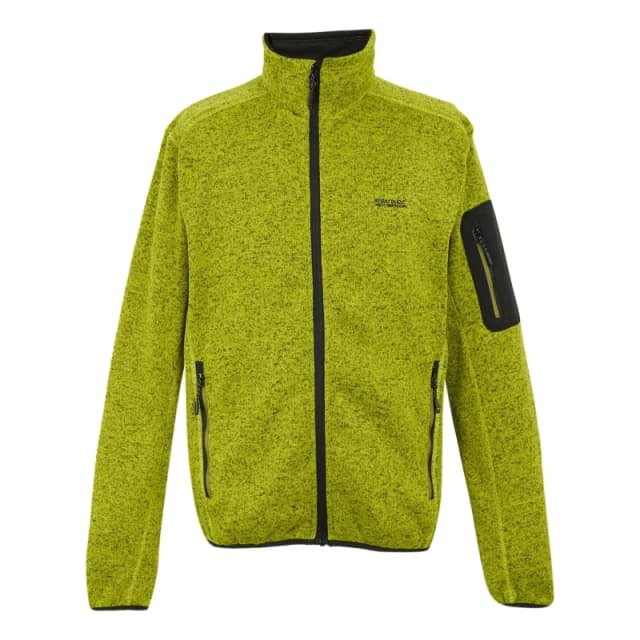 Regatta Mens Newhill Full Zip Breathable Fleece Jacket S - Chest 37-38' (94-96.5cm) Nephrite Green RMA554-1W3-S